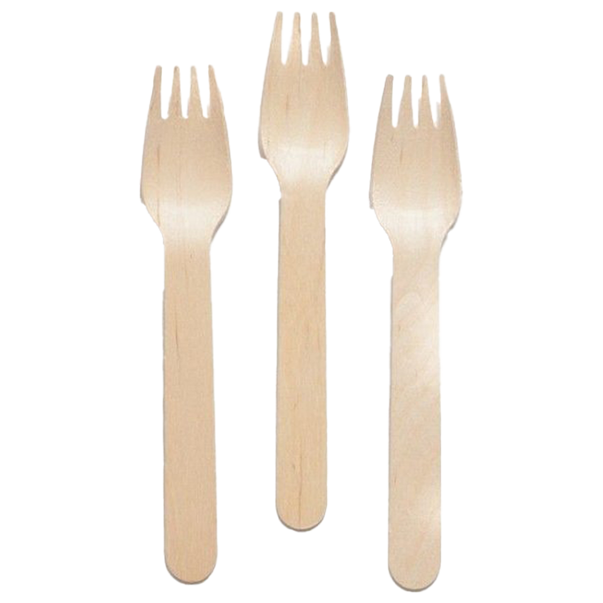 Super Bio Wooden Fork × 50